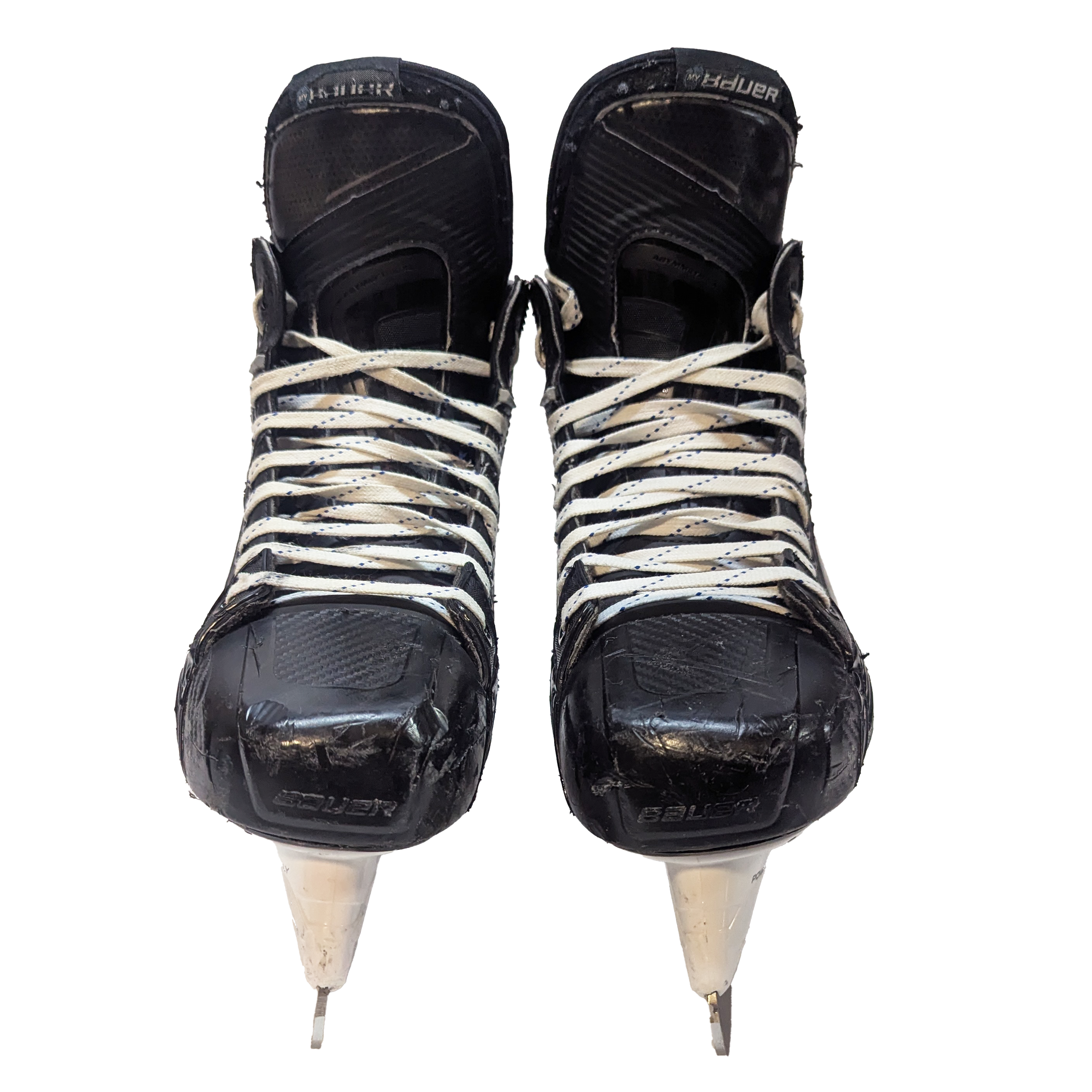 Bauer Supreme Mach - Patins de hockey NCAA Pro Stock d'occasion - Taille 8